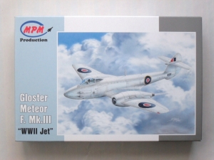 MPM 1/72 72563 GLOSTER METEOR F Mk.III WW2 JET